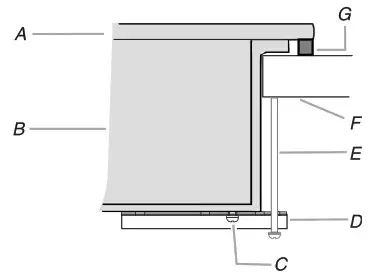 Whirlpool WCE55US0HB 30 Inch 4 Elements Smooth Surface Electric Cooktop - Wire Cable from Home Power Supply 5