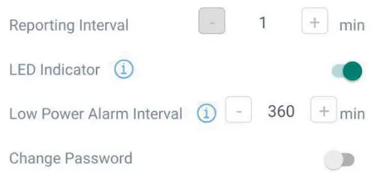 Milesight WS301 Magnet Contact Switch - General Settings