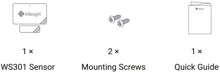 Milesight WS301 Magnet Contact Switch - Hardware Introduction