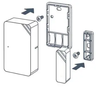 Milesight WS301 Magnet Contact Switch - Installation 2