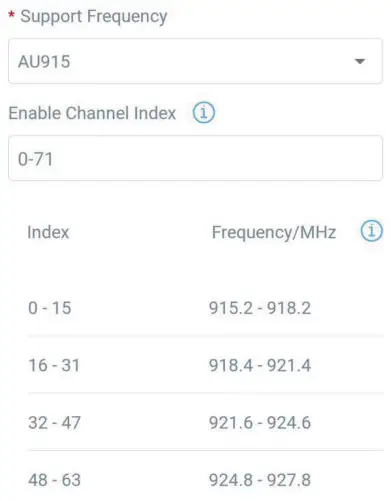 Milesight WS301 Magnet Contact Switch - lorawan Settings 2