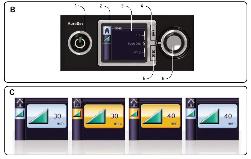 ResMed S9 Series 36015 AutoSet and Elite Positive Airway Pressure Device-3