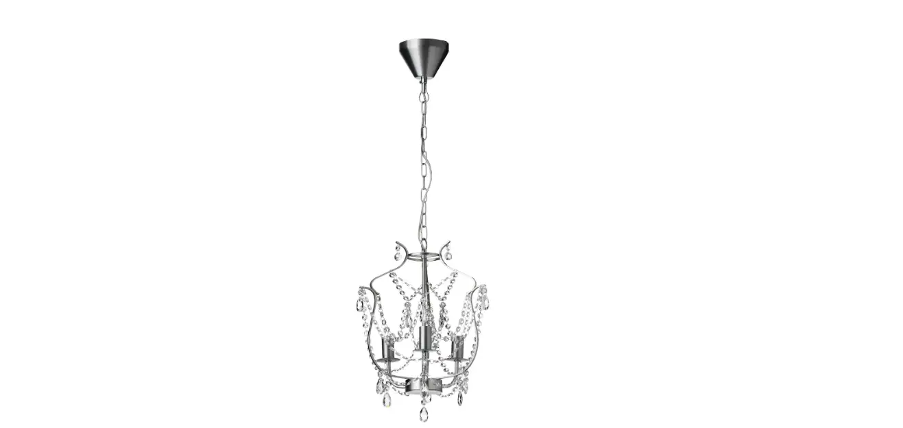 Ikea 800.894.61 Kristaller Chandelier 3-armed Instruction Manual Ikea 800.894.61 Kristaller Chandelier 3-armed Instruction Manual