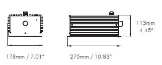 ILUMINAR IL-RMDE750-240 Double Ended MH HPS Remote Ballast fig 2