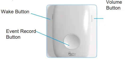 MoMe Kardia 3 In 1 Automated Cardiac Monitoring System - Wake Button