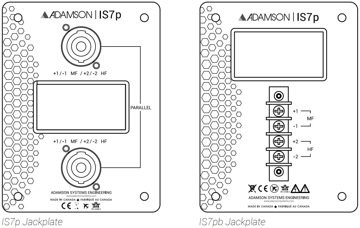 ADAMSON IS7p Full Range PA Speaker Cabinet - fig1