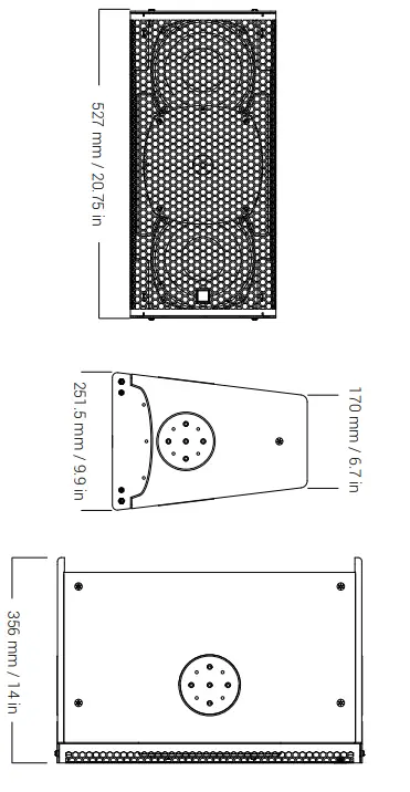 ADAMSON IS7p Full Range PA Speaker Cabinet - fig2