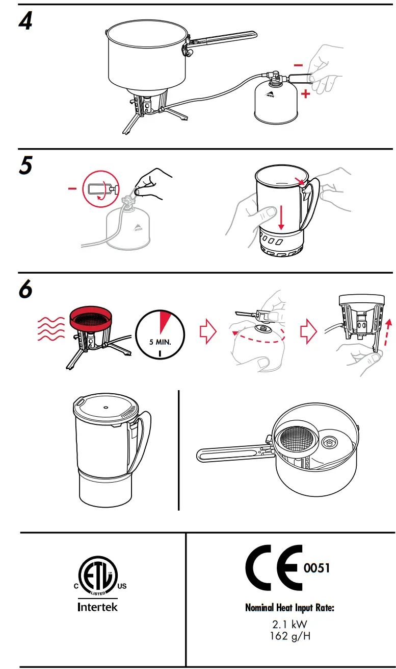 MSR Windburner Duo and Group Stove Systems - fig3