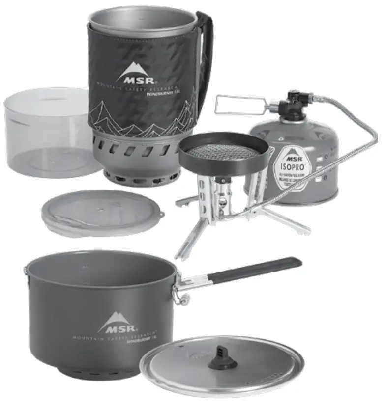 MSR Windburner Duo and Group Stove Systems