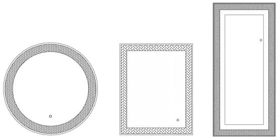 exbriteusa LED Mirror Instruction Manual