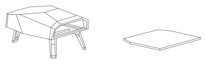CREATE Pizza Maker Pro Gas Portable Oven - LIST OF PARTS