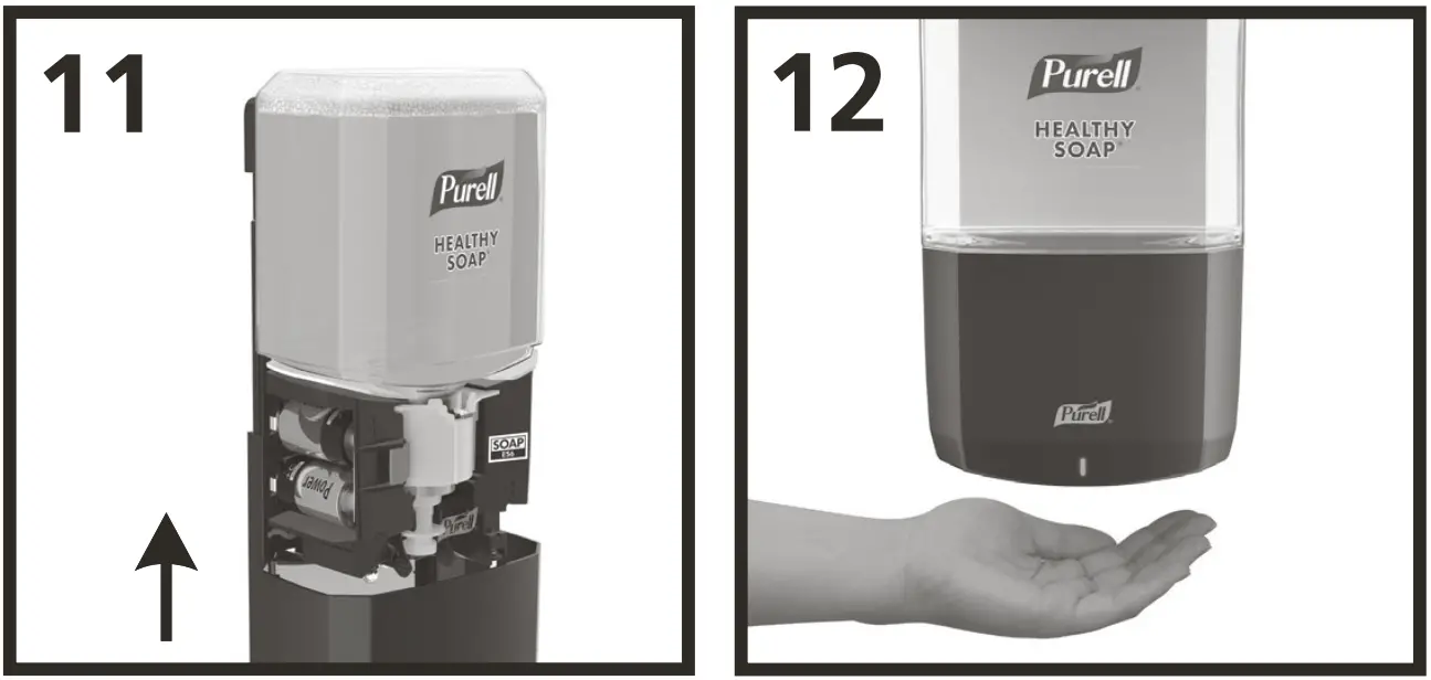 Purell ES6 Soap and Sanitizer Touch Free Dispenser - fig 5