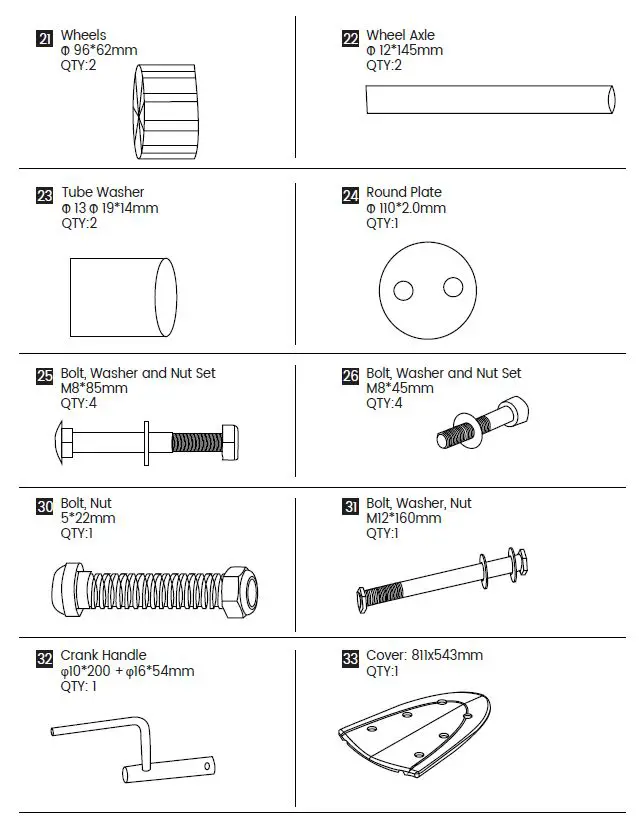 NBA AA6A1355 50 Inch Portable Basketball Hoop with Polycarbonate Backboard-fig3