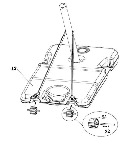 NBA AA6A1355 50 Inch Portable Basketball Hoop with Polycarbonate Backboard-fig9