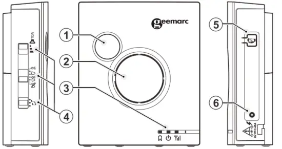 geemarc Ringer595 U L E Powerful Visual and Audible Warning System - fig1