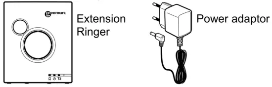 geemarc Ringer595 U L E Powerful Visual and Audible Warning System - fig4