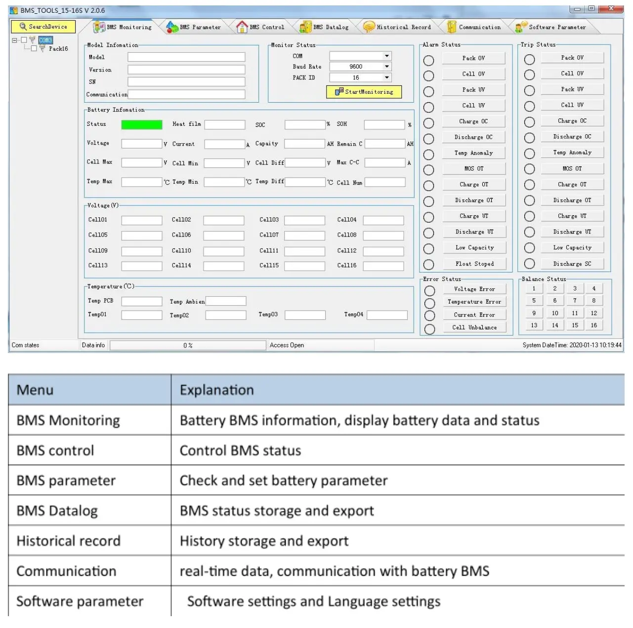 Jag35 Eg4 48V 100AH LifePower Lithium-ion Battery - PC SOFTWARE
