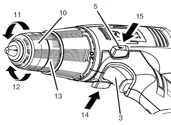 RYOBI CDC1802 Cordless Drill Driver-FIG3