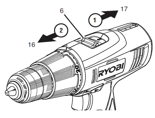 RYOBI CDC1802 Cordless Drill Driver-FIG4
