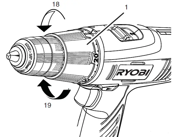 RYOBI CDC1802 Cordless Drill Driver-FIG5