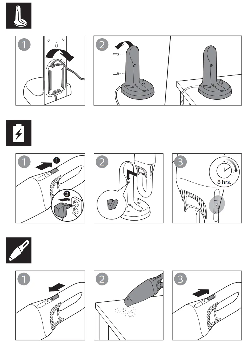 PHILIPS FC6149 MiniVac Handheld Vacuum Cleaner - fig2