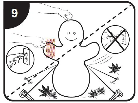 AIRBLOWN INFLATABLE 117608 Mixed Media Train Scene FIG 10