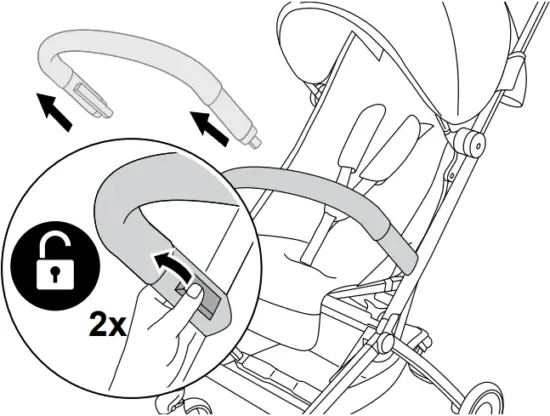 cybex 521000607 - Bumper bar - 2
