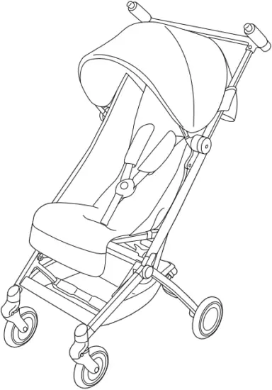 cybex 521000607 Libelle Compact Stroller