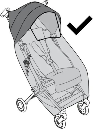 cybex 521000607 - Rain cover - 2b