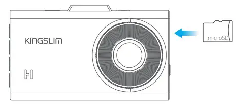 KINGSLIM D2 Dual Dash Cam before using this dash cam.