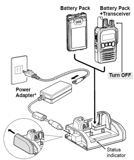 iCOM IC-F62D UHF Handheld Digital Transceiver Radio 09