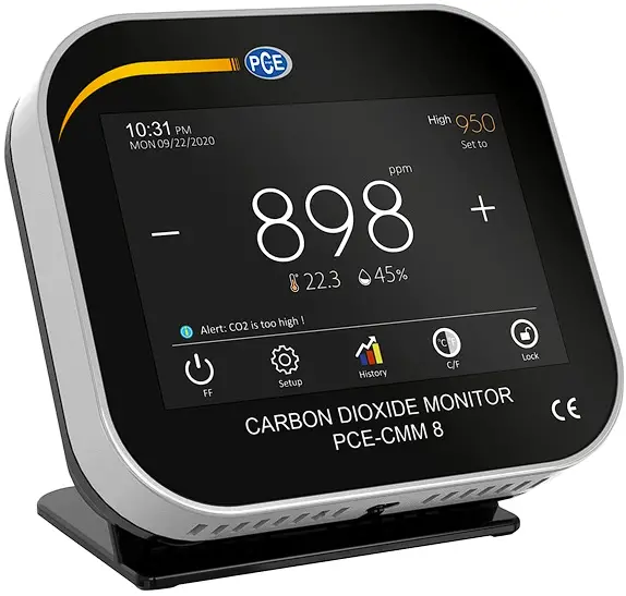 PCE-CMM 8 CO2 Analyser Product Image