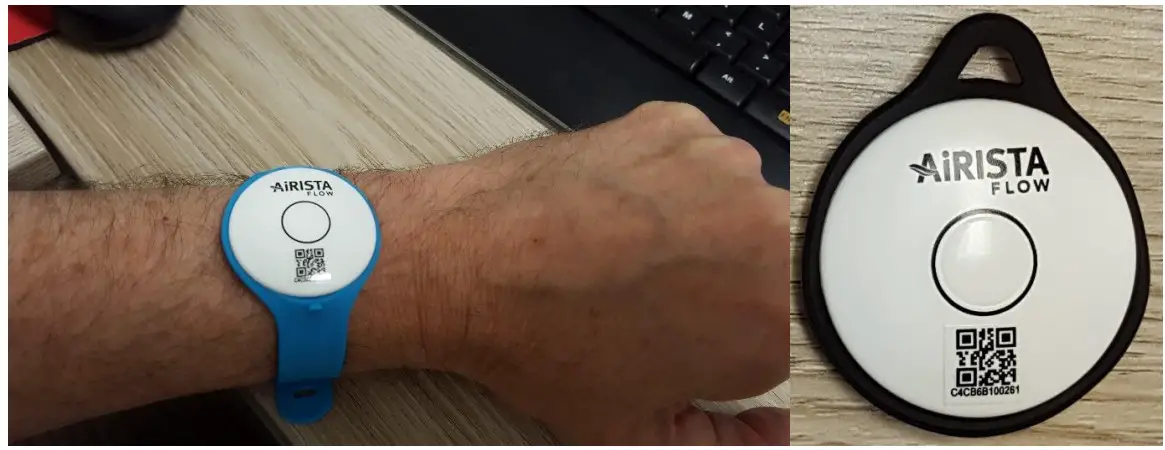 Airista Flow A1Tag Personnel Asset Temperature Multi Tag - figure 2