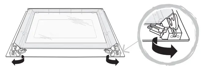 castorama CLCSB60 60L silver Fan oven Cooke 23