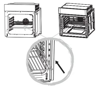 castorama CLCSB60 60L silver Fan oven Cooke 27