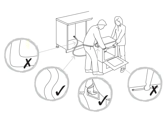 castorama CLCSB60 60L silver Fan oven Cooke 4