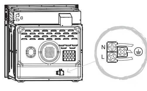 castorama CLCSB60 60L silver Fan oven Cooke 9