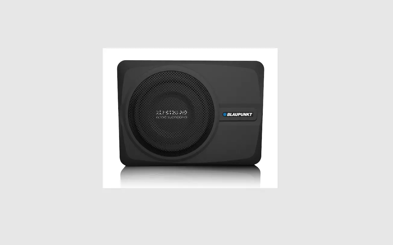 Blaupunkt Xlf 8120 Ad Active Subwoofer With Dsp Instruction Manual