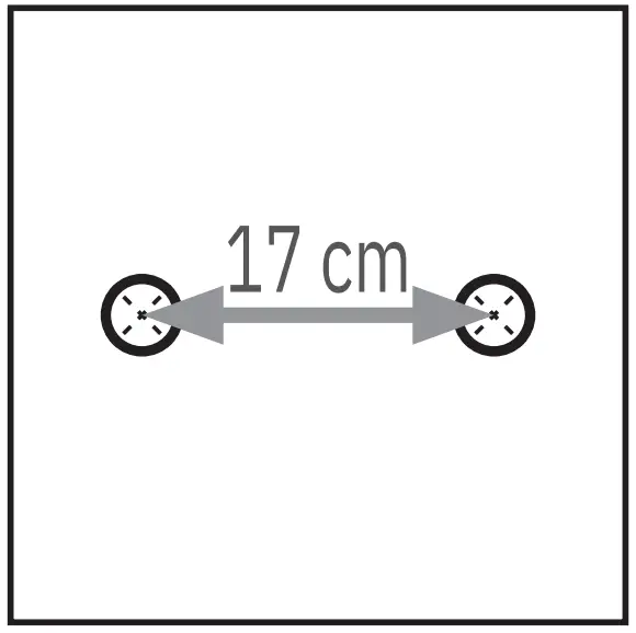 DISTANCE BETWEEN DRILL HOLES