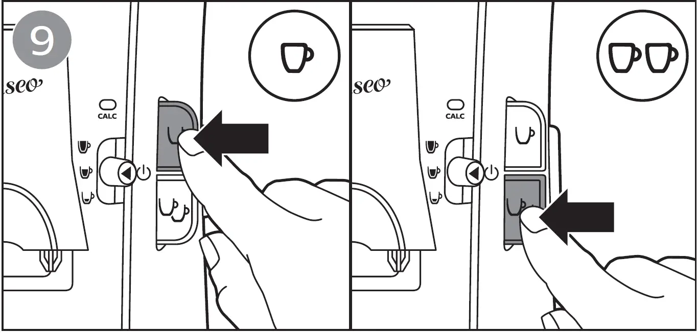 PHILIPS CSA250 Coffee Machine 20