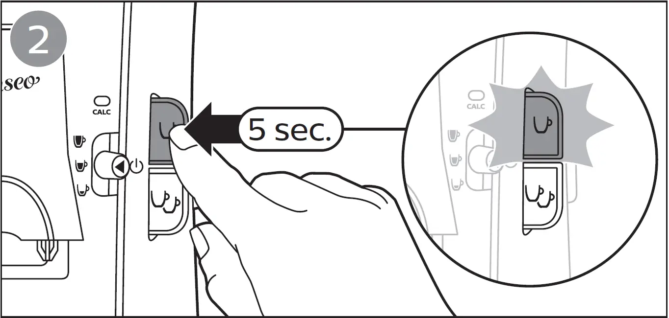 PHILIPS CSA250 Coffee Machine 23