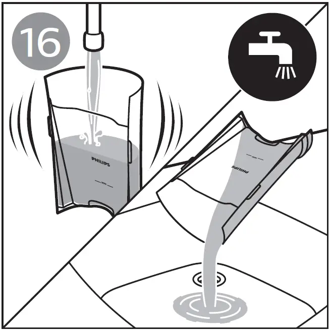 PHILIPS CSA250 Coffee Machine 50