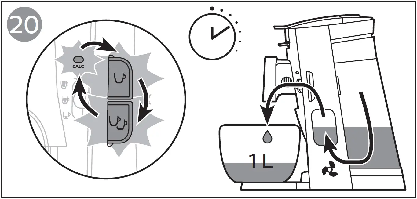 PHILIPS CSA250 Coffee Machine 55