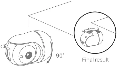 bonoch 7 720P HD Video Baby Monitor - Connect the AC power12