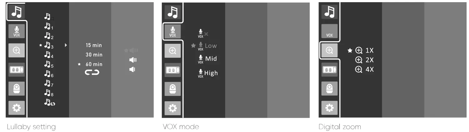bonoch 7 720P HD Video Baby Monitor - Connect the AC power25