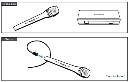 SENNHEISER MD 46 Cardioid Interview Microphone - fig1