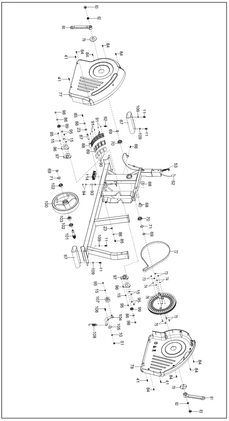 SUNNY-Health-Fitness-SF-RB420046-Elite-Interactive-Series-Exercise-Recumbent-Bike-fig-2