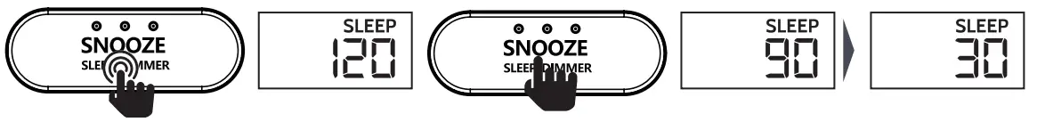 i Box Awake Radio Alarm Clock with Wireless Charging - Sleep Timer