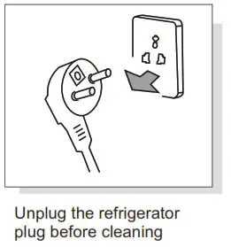 TCL P200TMW Air cooled and Frost free Household Refrigerator - Care and maintenance 1
