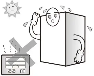 TCL P200TMW Air cooled and Frost free Household Refrigerator - Handling and placement 3